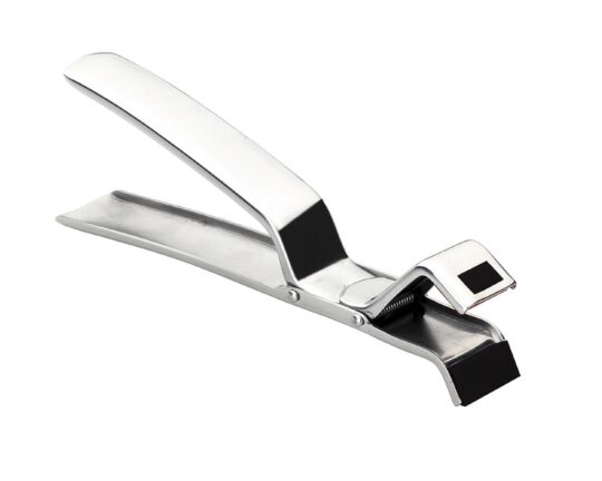 Pinza horno inox c/silicona