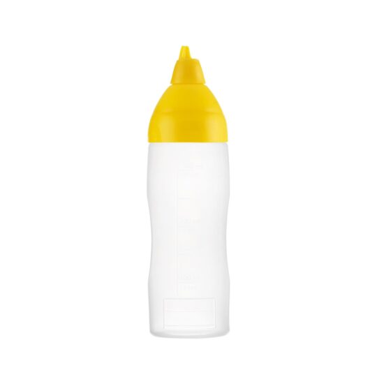 Bote salsa plastico amarillo 350