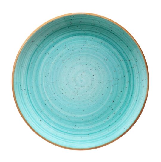 Plato llano Gourmet Aqua azul 27cm