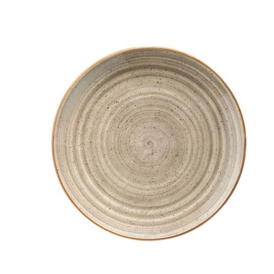 Plato llano Gourmet Terrain marron 27cm