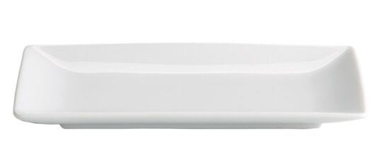 Fuente rectangular Ming blanca 20x13