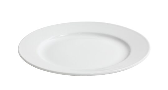 Plato postre Boj blanco 20cm