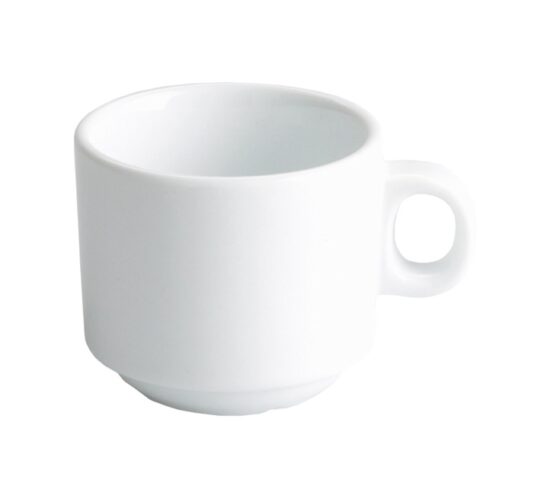 Taza cafe Iris blanca 12cl