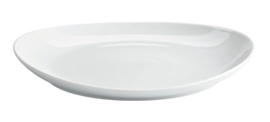 Fuente oval Steak blanca 30cm