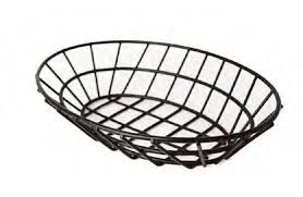 PANERA METAL NEGRA 21CM