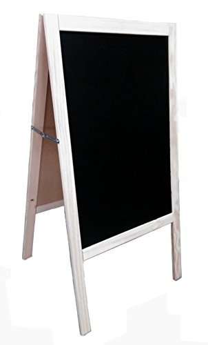 Pizarra caballete negro 60x90