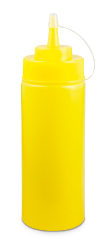 Bote salsa plastico amarillo eco 360