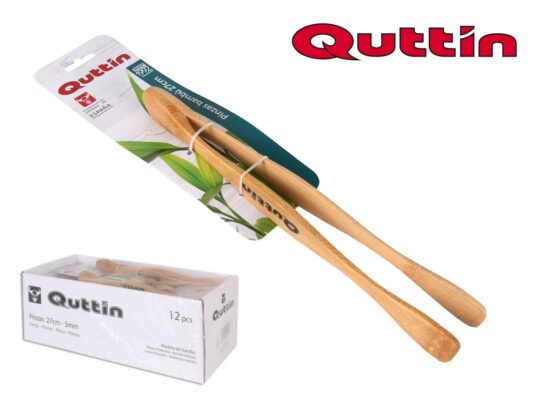 PINZA MADERA BAMBU 27cm