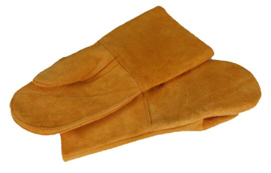 Guante horno cuero 36cm 2/g