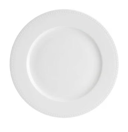 Plato llano perla 29,5 cm.