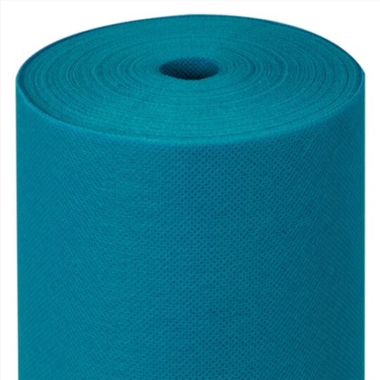 Mantel textil TNT redondo 1.60 azul 60uds