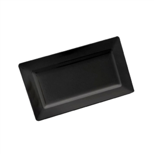 Bandeja melamina negra 30x20