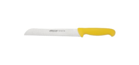 Cuchillo arcos panero mango amarillo 20cm