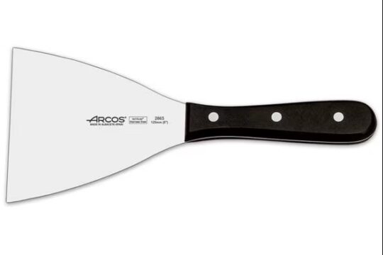 Espatula mango negro 12cm Arcos