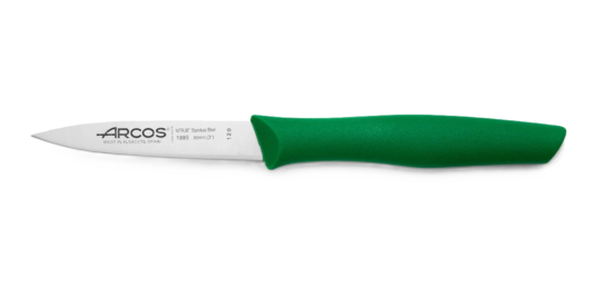 Cuchillo arcos cocina puntilla mango verde