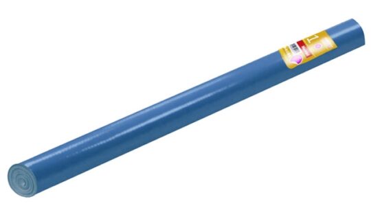 Rollo mantel plastificado 1,20x5mts azul