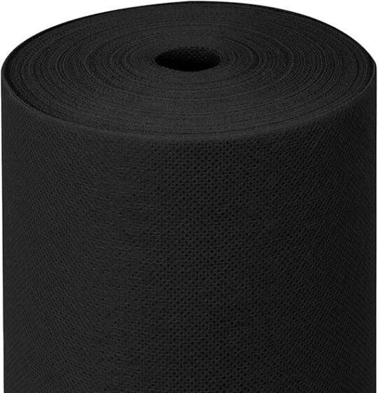 Rollo mantel textil TNT 120x140 49mt negro