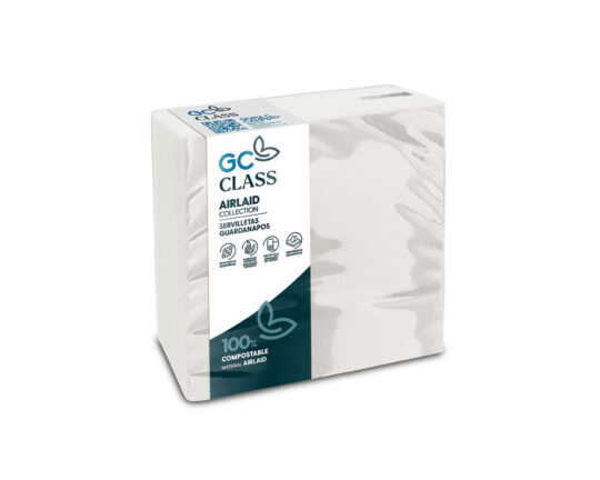 Servilleta papel 40x40 airlaid cotton 50uds