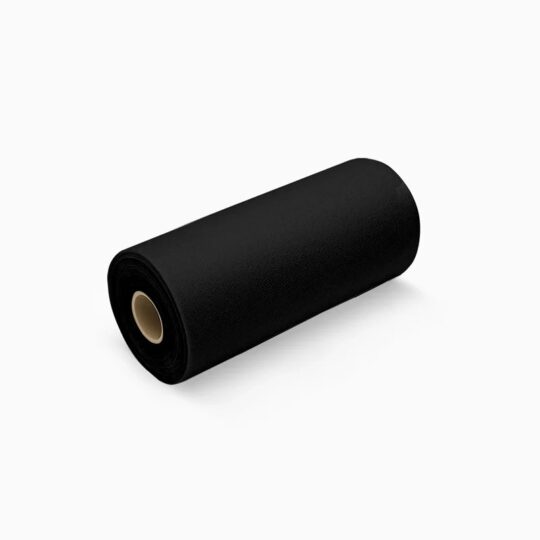 Rollo mantel textil TNT camino 40x120 48mts negro
