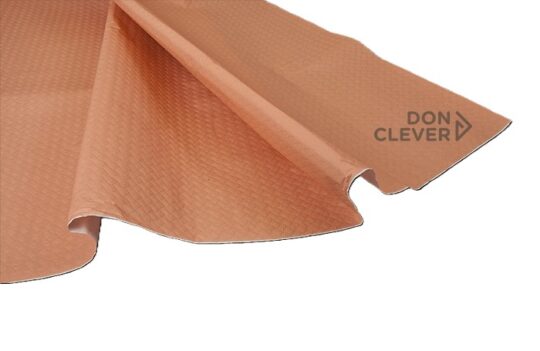 Mantel papel 100x100 salmon 100uds