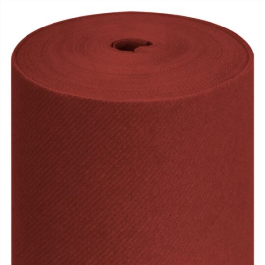 Rollo mantel textil TNT 120x120 48mt burdeos
