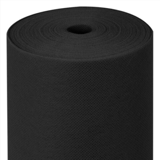 Rollo mantel textil TNT 120x120 48mt negro