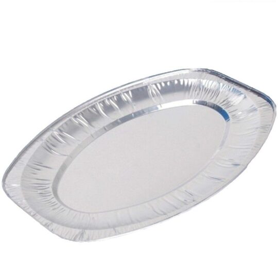 Fuente aluminio oval 35cm 10uds