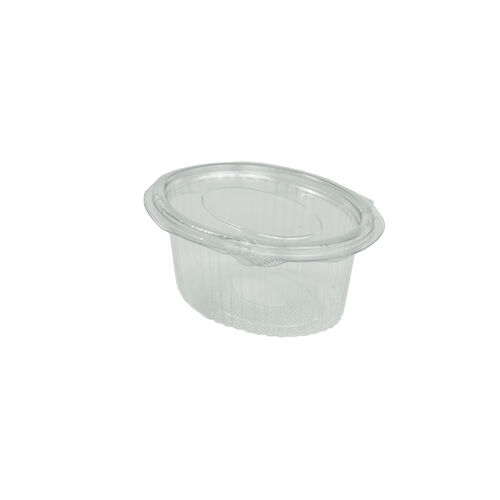 Salsera plastico con tapa bisagra 5cl 100uds