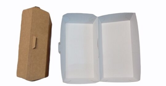 Envase carton kraft serranito 50uds