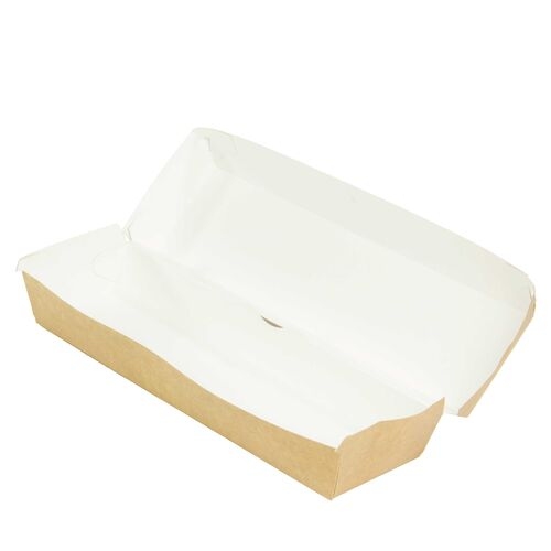 Envase carton kraft baguette 50uds