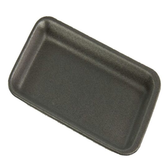 Bandeja foam negra 89 25x17 cm. 110 ud.
