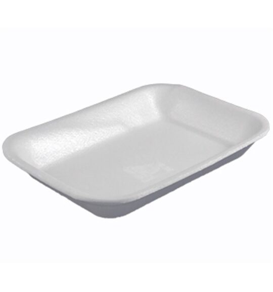 Bandeja foam blanca nº89 25x17x3,5 110uds