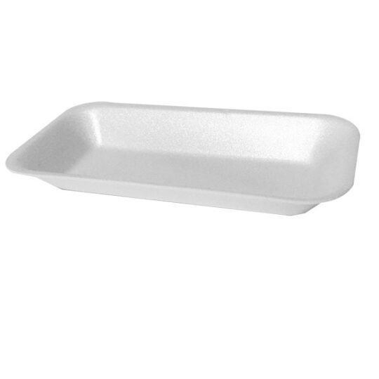 Bandeja foam blanca nº80 22,5x13,5 125uds