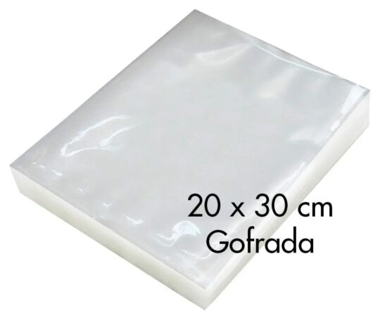 Bolsa vacio gofrada 95mc 20x30 100uds