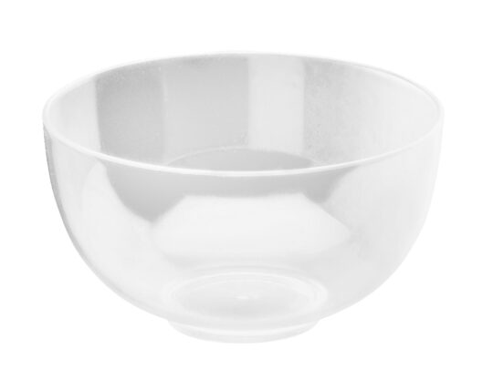 Bol plastico CT redondo transp. 130 25uds