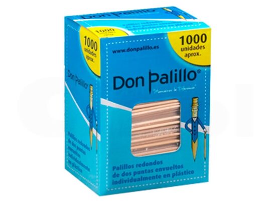 Palillos higienico redondo enfundado 1000uds