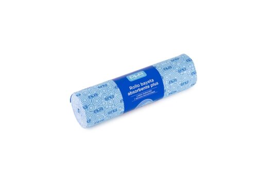 Rollo bayeta limpieza azul 40cm 6mts