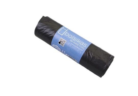 Bolsa basura 85x105 negra 100L 10uds