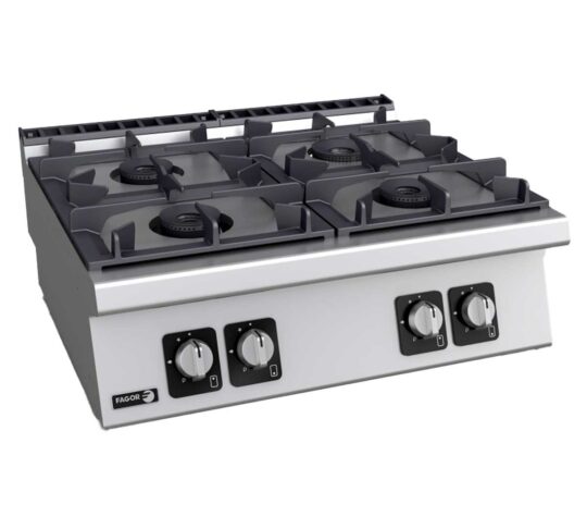 Cocina gas sobremesa 4 fuegos, 700 CG740 Fagor