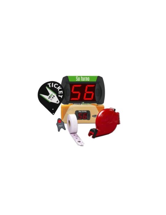 Pantalla numeros dispensador SuTurno