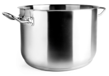 Cacerola alta inox sin tapadera Garinox 24 cm.