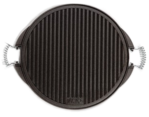 Placa plancha hierro fundido 43cm