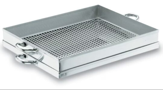 Bandeja escurrefritos inox 50x39