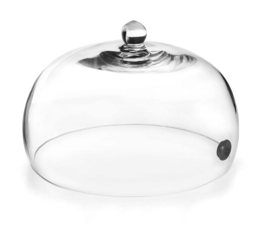 Campana cristal ahumador 20cm