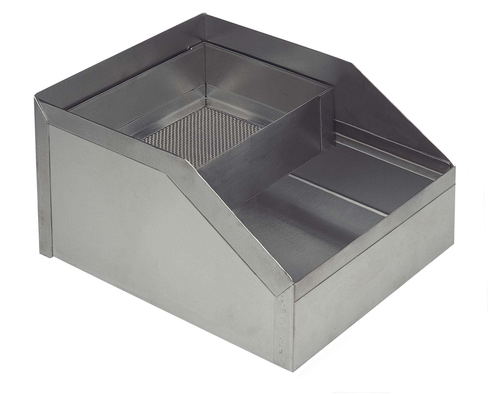 Harinero inox alto 37x26cm