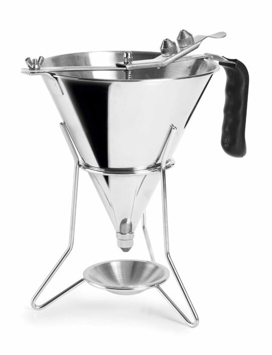 Dosificador salsas inox con soporte 2L