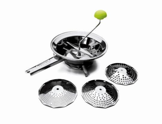 Pasapure inox 3/discos 24cm
