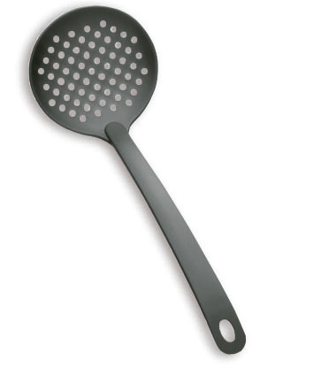 Espumadera servir nylon negra