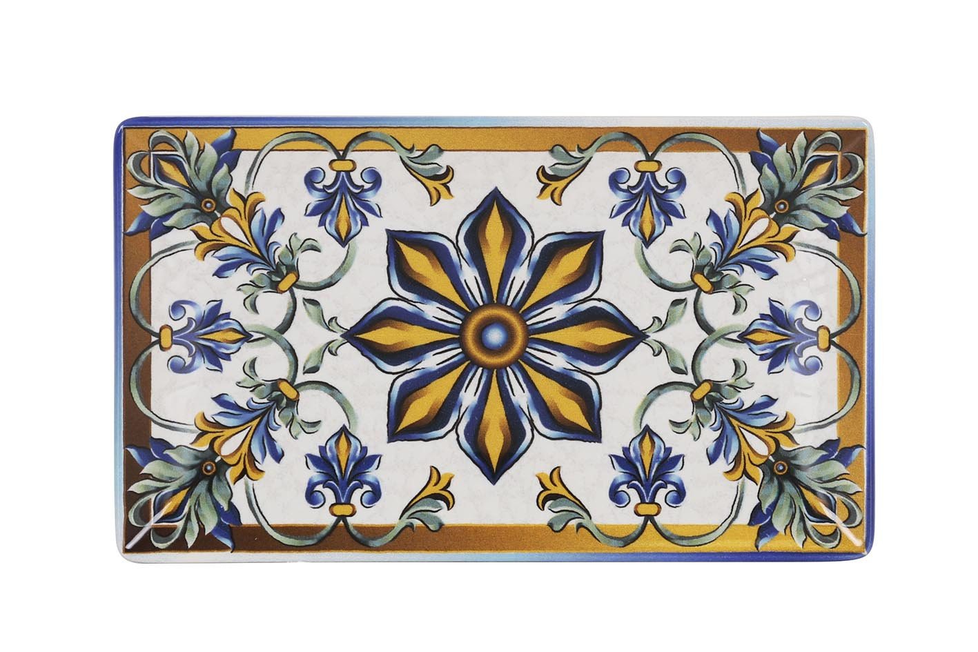 Fuente rectangular Ming II Bizancio 25x15 cm