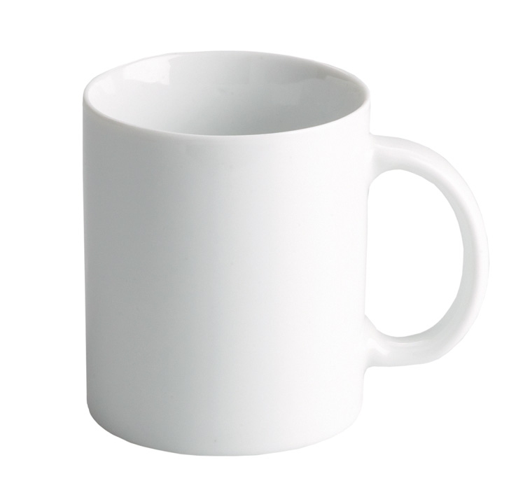 Taza porcelana mug blanca 32cl